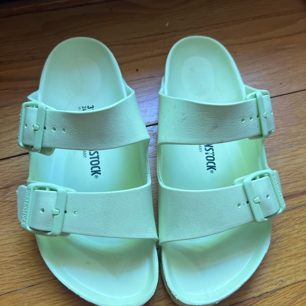 Birkenstock Kids Arizona EVA Sandals in Mint Green
